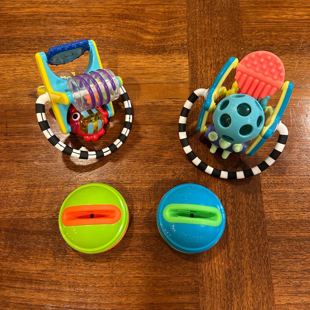 Sassy Baby Suction Cup Toys, High Chair Toys - Picture 4 of 4